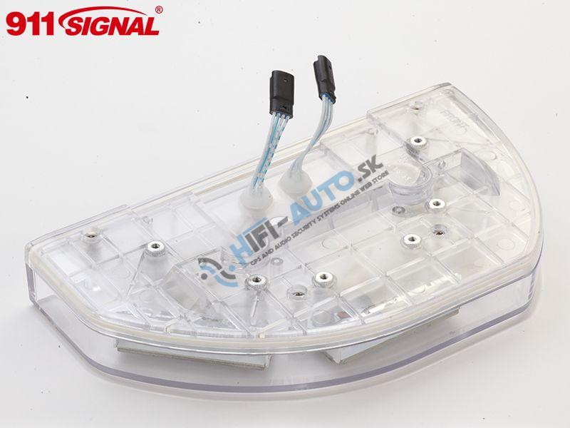LED rampa 1200mm, modrá, 12-24V, ECE R65