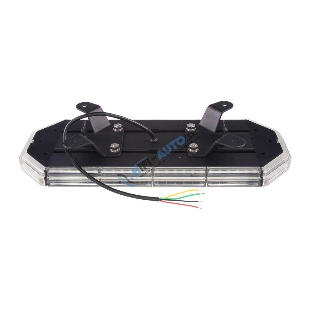 LED rampa 440mm, oranžovo biela, 10-30V, ECE R65
