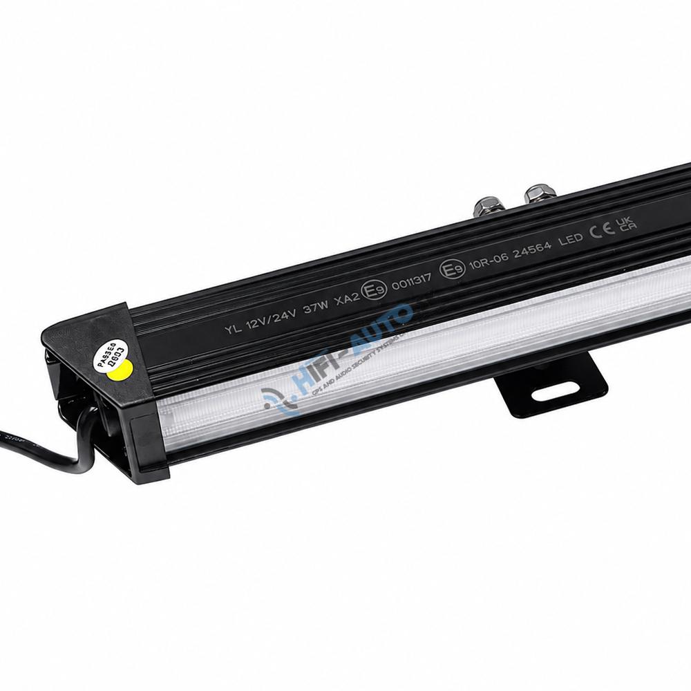 LED alej vodeodolná (IP67) 12-24V, 96x LED 1W, oranžová 1204mm, d.o., ECE R65