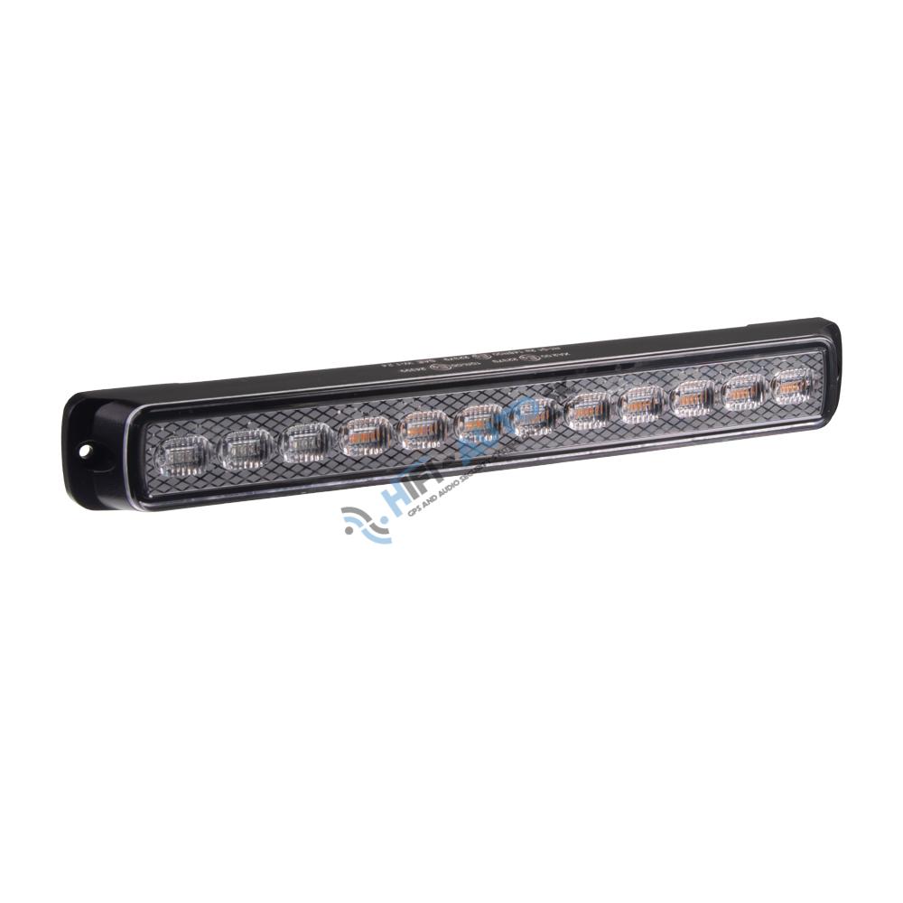 LED združená lampa zadná s výstražným oranžovým svetlom, 12-24V, ECE R65
