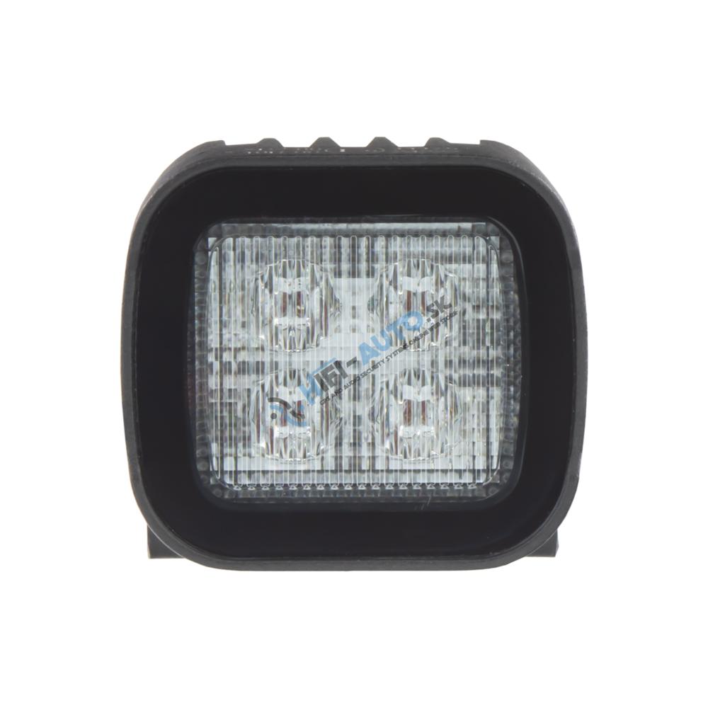 PREDATOR 4x3W LED, 12-24V, červený, ECE R65 na L držiaku