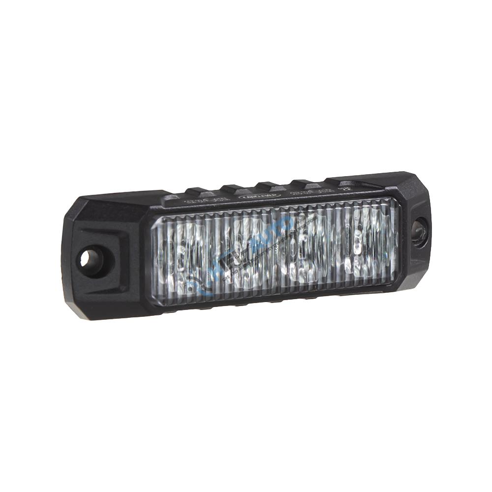 PROFI výstražné LED svetlo vonkajšie, modré, 12-24V, ECE R65