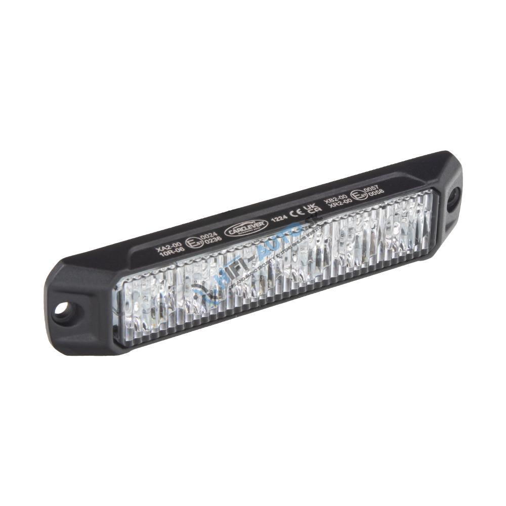 PROFI výstražné LED svetlo vonkajšie, červené, 12-24V, ECE R65