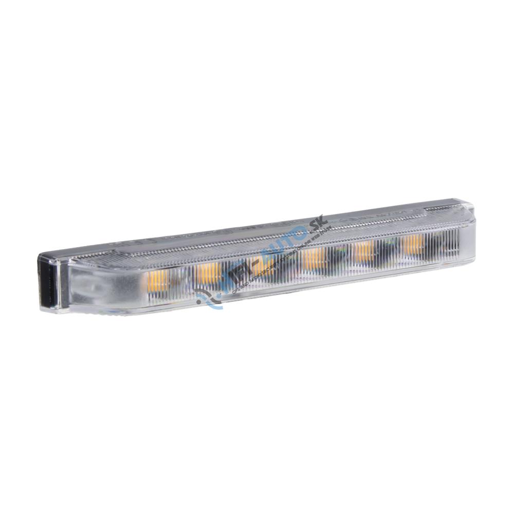 PROFI výstražné LED svetlo vonkajšie, oranžové, 12-24V, ECE R65