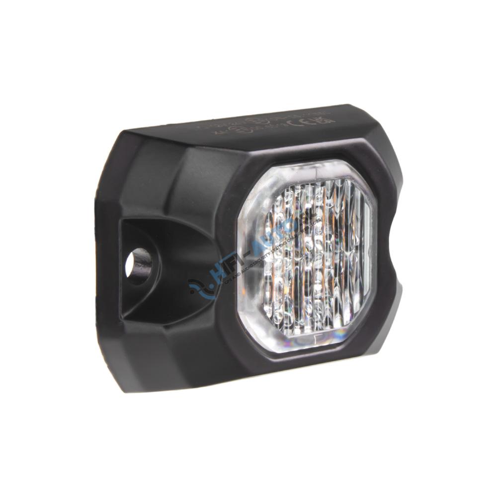 PROFI výstražné LED svetlo vonkajšie oranžové, 12-24V, ECE R65