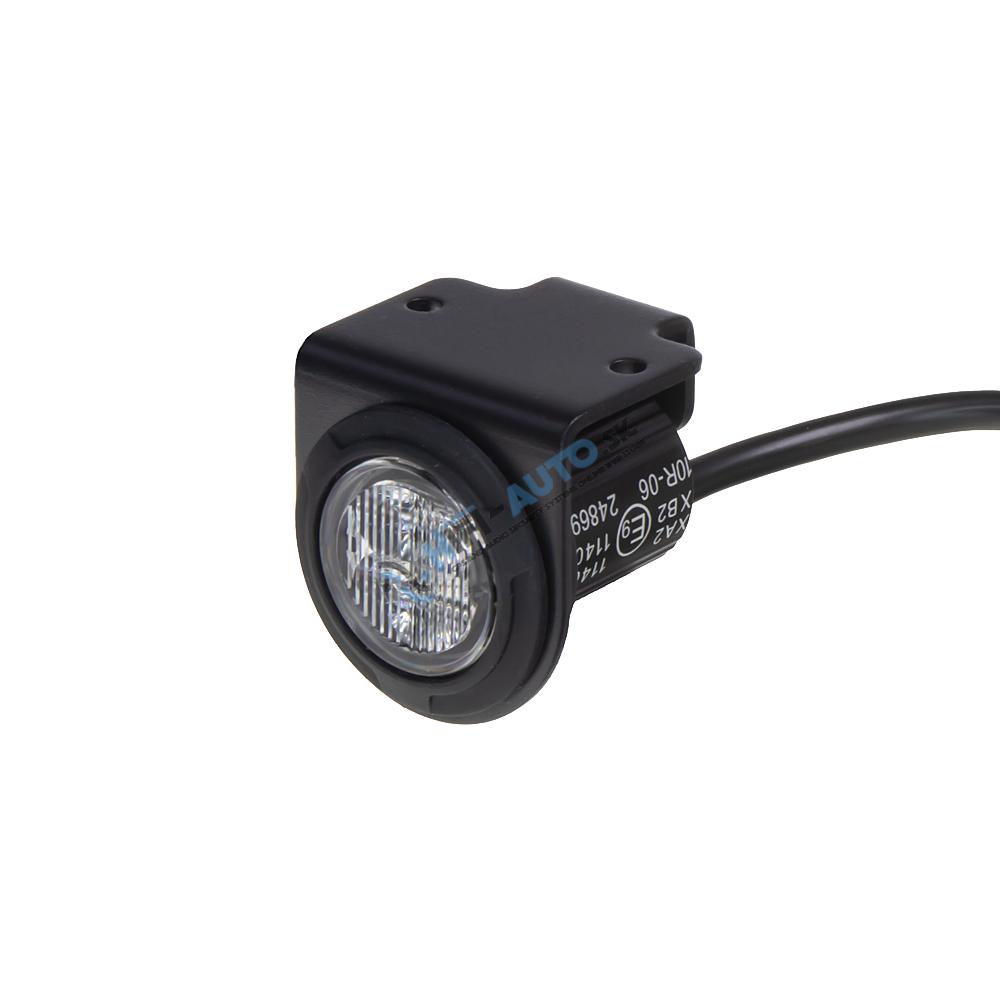 PROFI výstražné LED svetlo vonkajšie oranžové, 12-24V, ECE R65