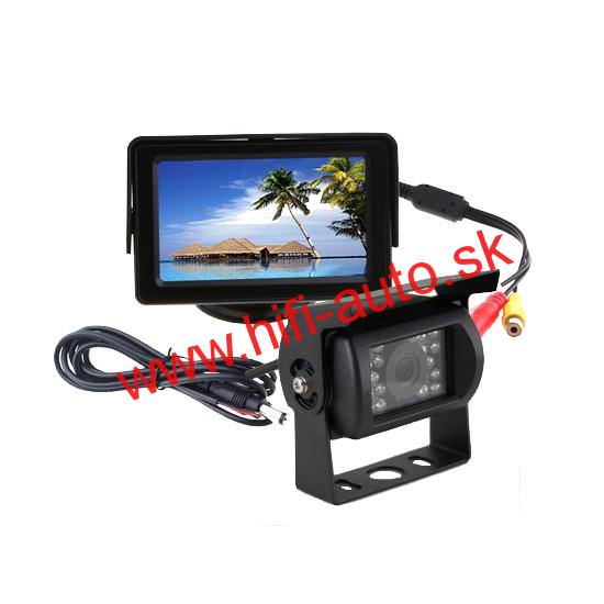 4,3" farebný monitor + cúvacia kamera TMX-05
