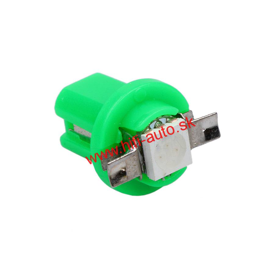 Autožiarovka B8,5D - 5050 zelená