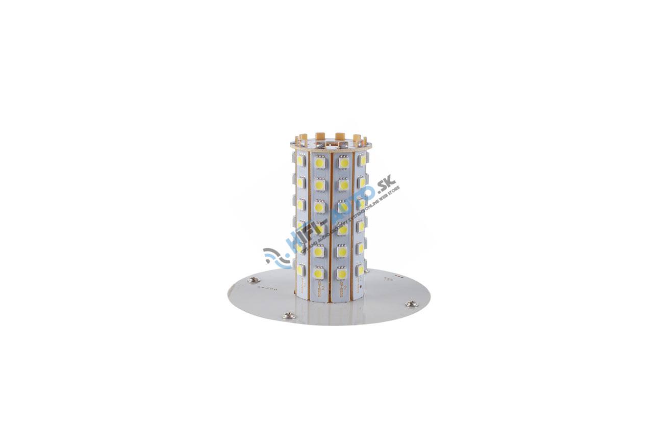 LED oranžový výstražný maják 60led 12/24V s úchytom