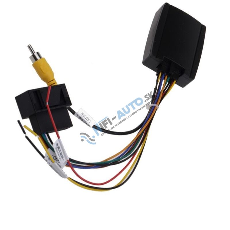 Adaptér na pripojenie originálnej kamery VW RGB - RCA