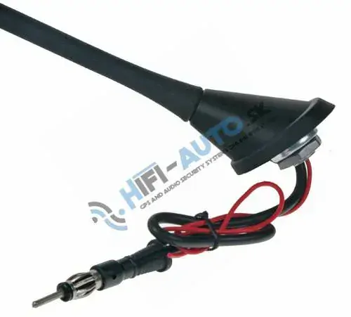 MGB aktívna FLEX 60° AM/FM anténa Škoda, VW s DIN konektorem 40cm