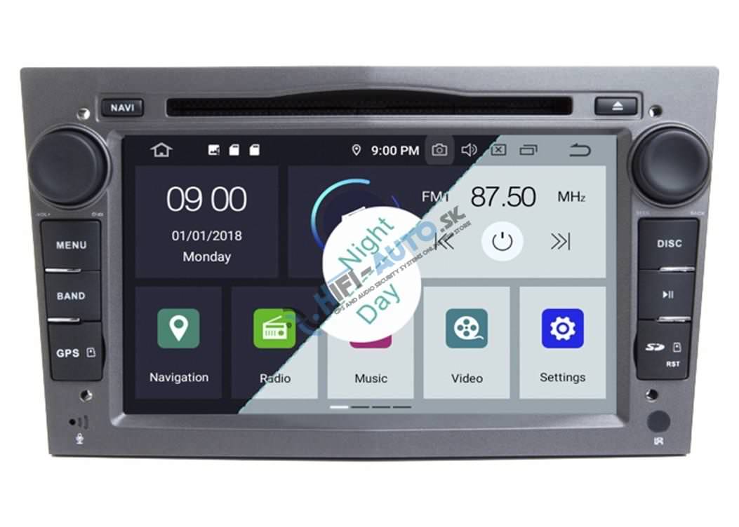 ANDROID 14 OPEL autorádio