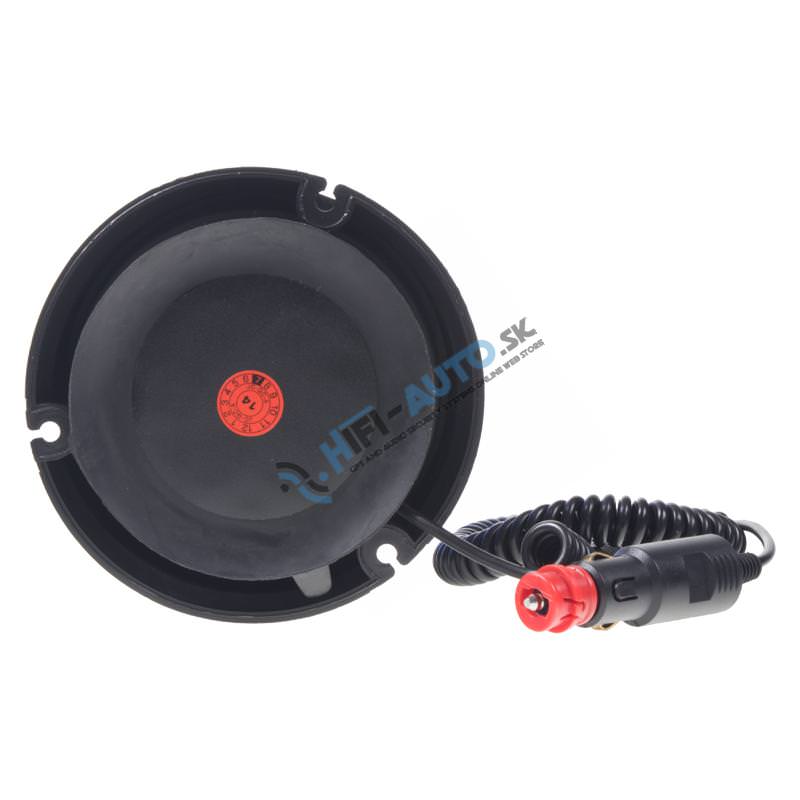 LED maják, 12-24V, 24x3W modrý, magnet, ECE R10