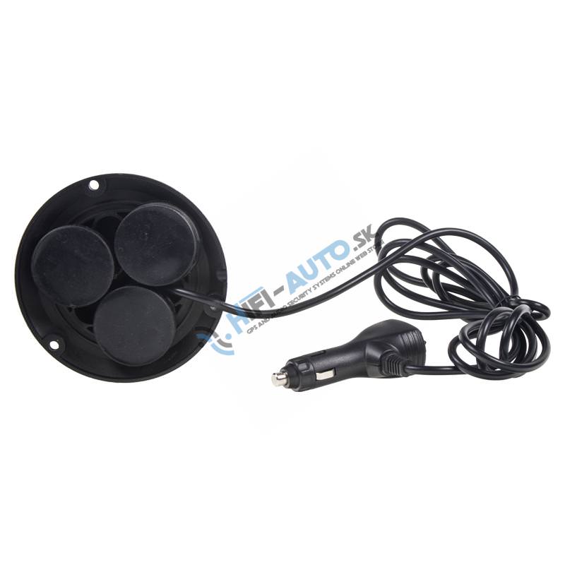 PROFI LED maják 12-24V 10x3W modrý magnet ECE R10 121x90mm