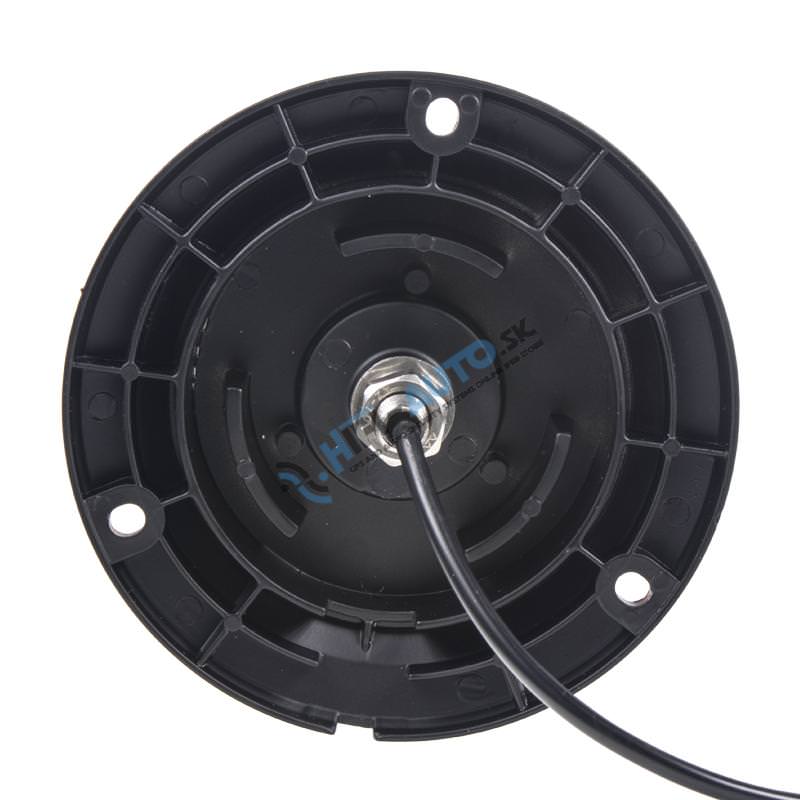 LED maják, 12-24V, 12x3W oranžový fix, ECE R65