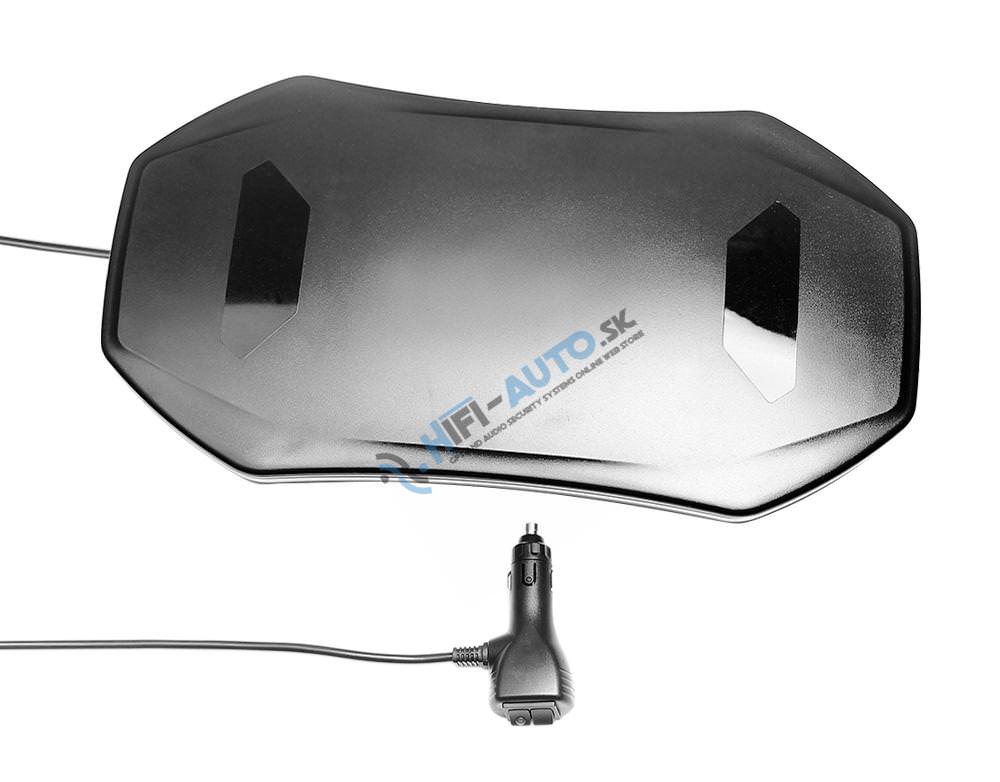 LED rampa 398 mm, oranžová, magnet, 12-24V, ECE R65