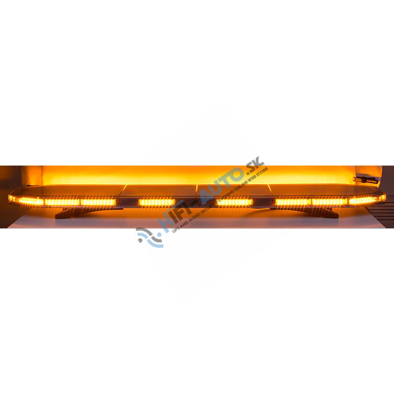LED rampa 1496 mm, oranžová, 12-24V, 162x1W, ECE R65