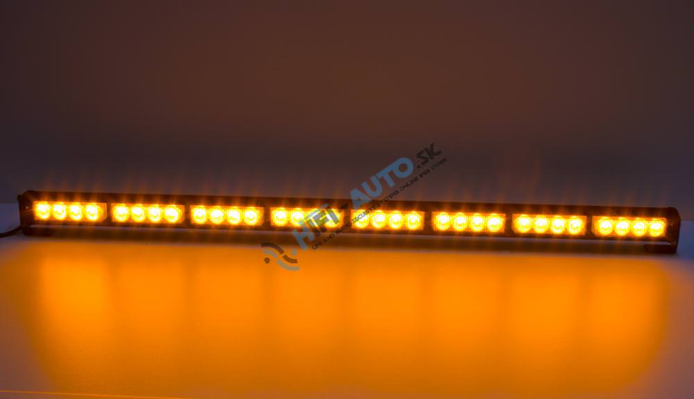 LED svetelná alej, 32x3W LED, oranžová 910 mm, R65