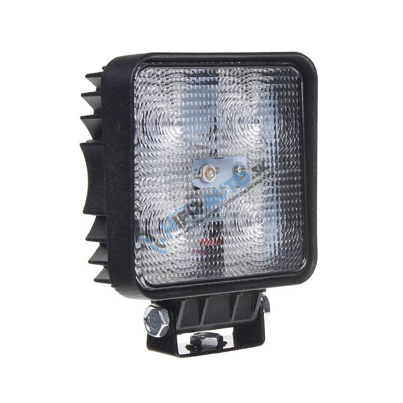 Výstražné LED svetlo vonkajšie, modré, 12-24V