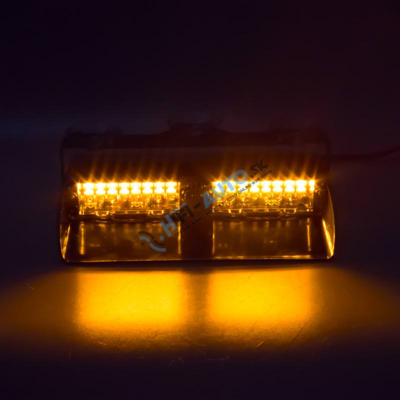 PREDATOR LED vnútorný, 16x LED 3W, 12V, oranžový