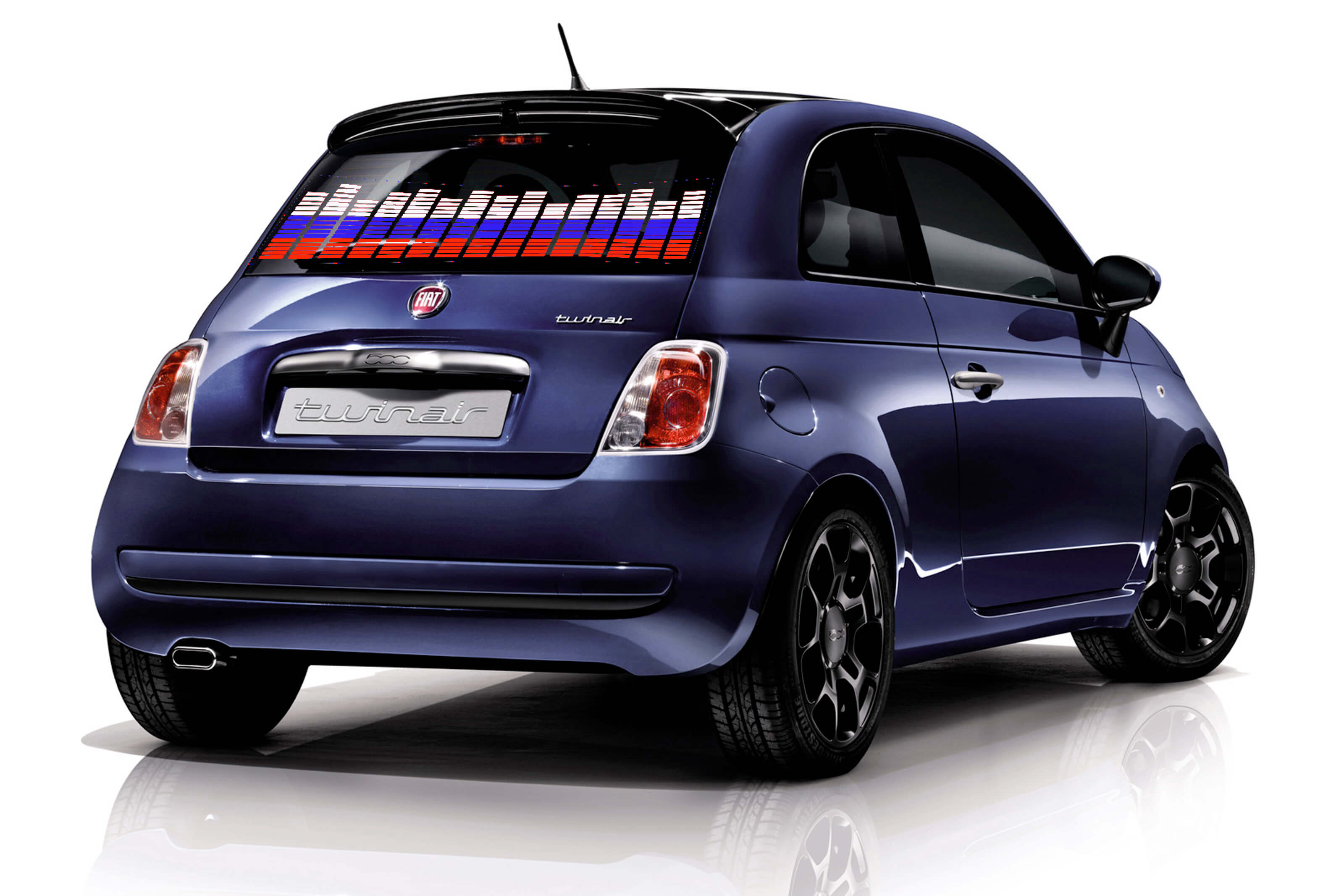 Auto Led Ekvalizér - Zelený 70 x 11 cm