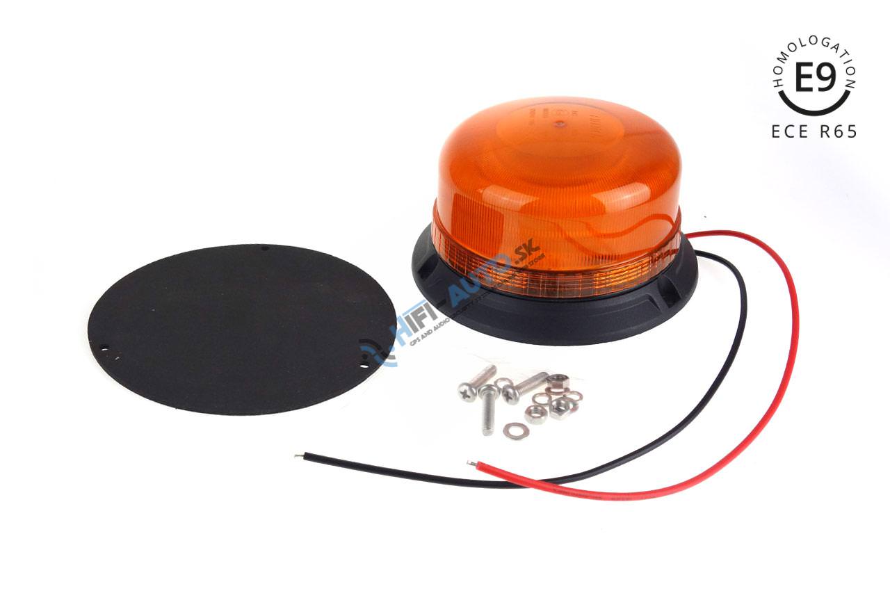 Výstražný maják pevný W03B 3 skrutky R65 R10 36LED 12 / 24V IP56