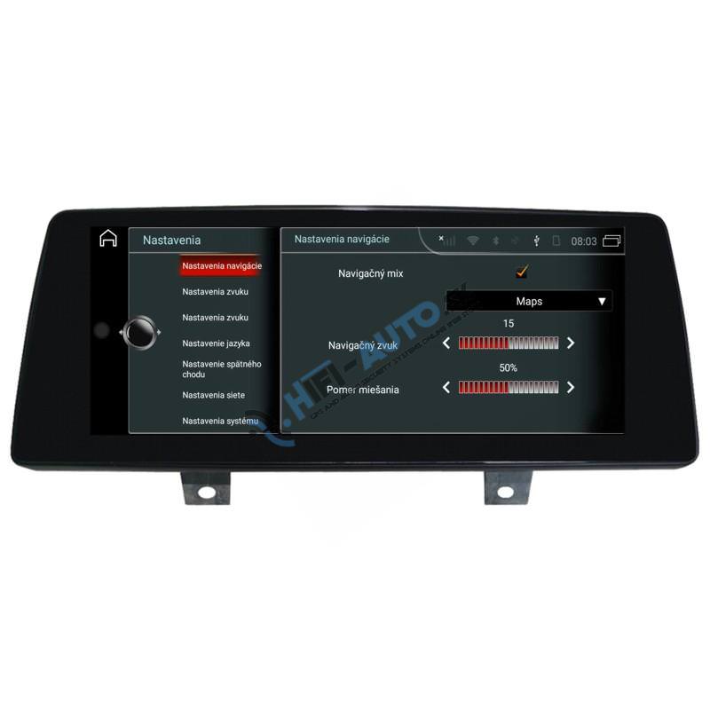 ANDROID 15 BMW 5/6 autorádio