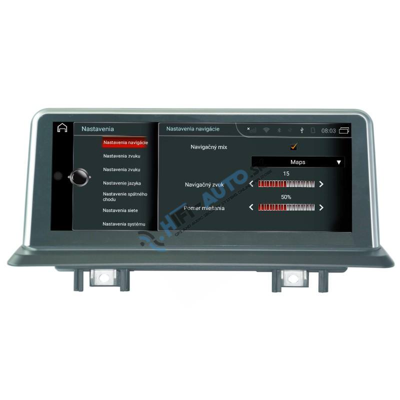 ANDROID 15 BMW E81/E82/E87/E88 autorádio