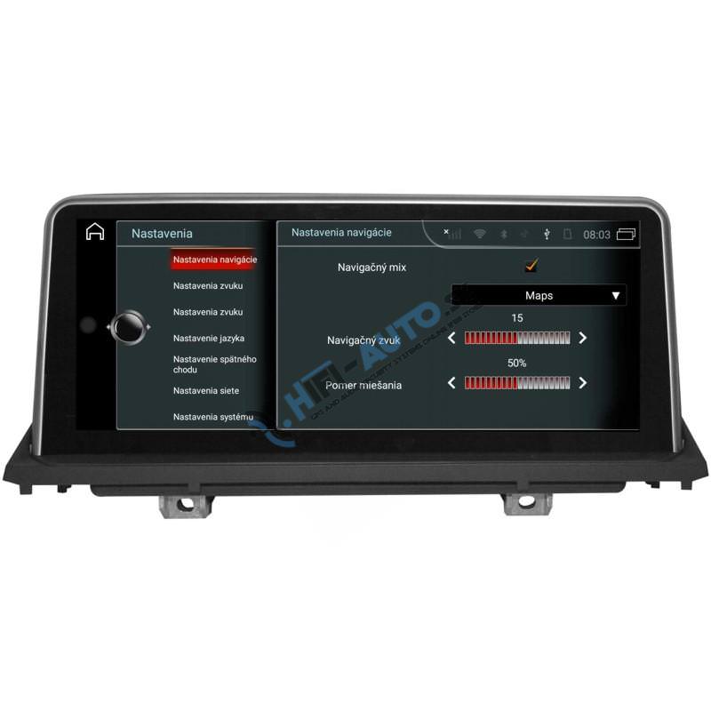 ANDROID 15 BMW X5/X6 F15/F16 autorádio