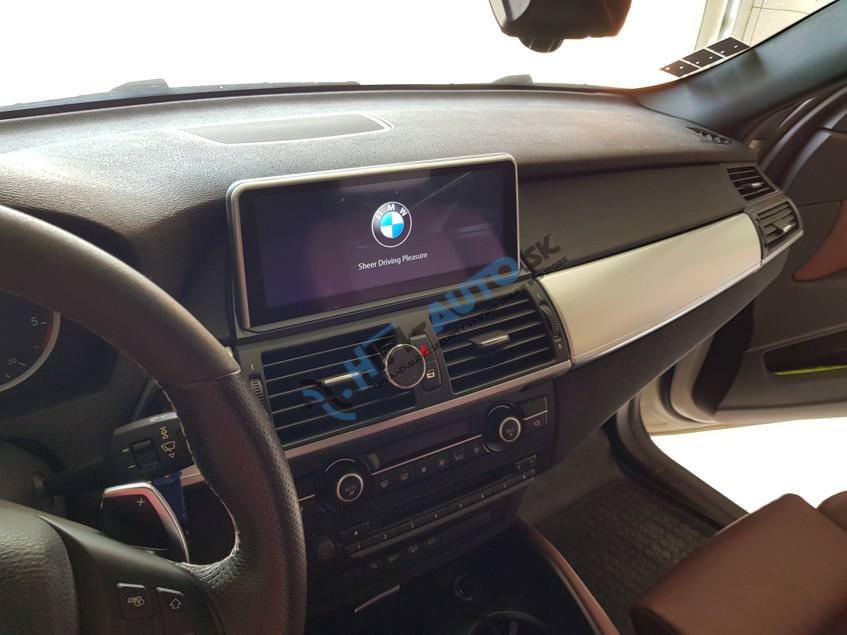 ANDROID 15 BMW X5/X6 autorádio AKCIA CIC, 8G+128, 12,3" displej