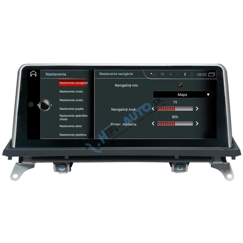 ANDROID 15 BMW X5/X6 autorádio