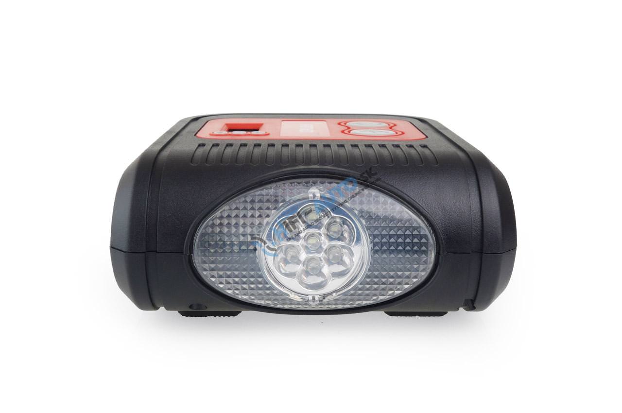 Digitálny kompresor do auta s LED 12V
