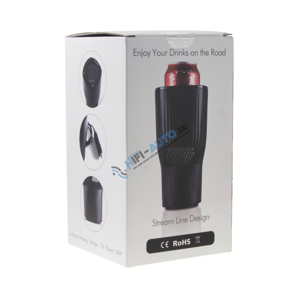 Ochladzovací/ohrievací držiak na nápoje do automobilu