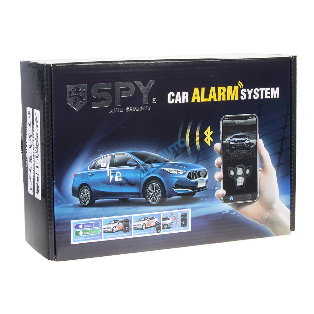 SPY CAR autoalarm, bluetooth, APP ovládanie