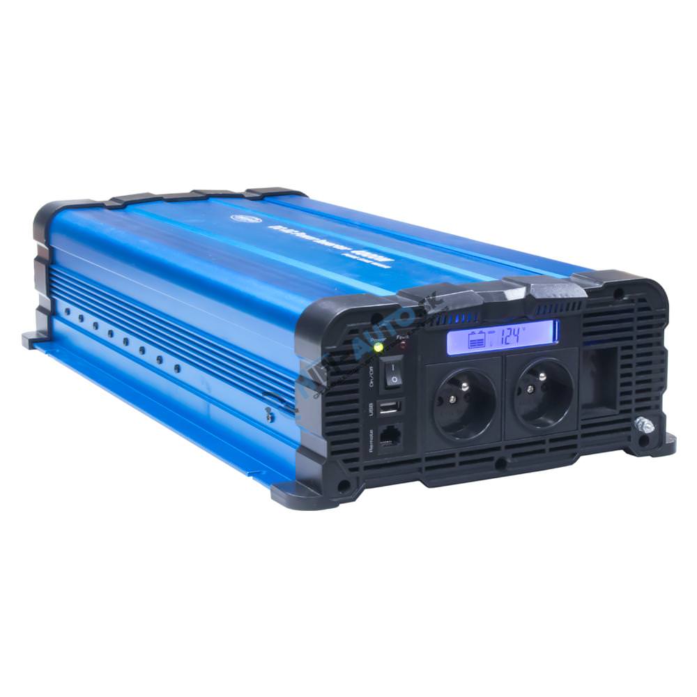 Sínusový menič napätia z 12/230V, 4000W/displej