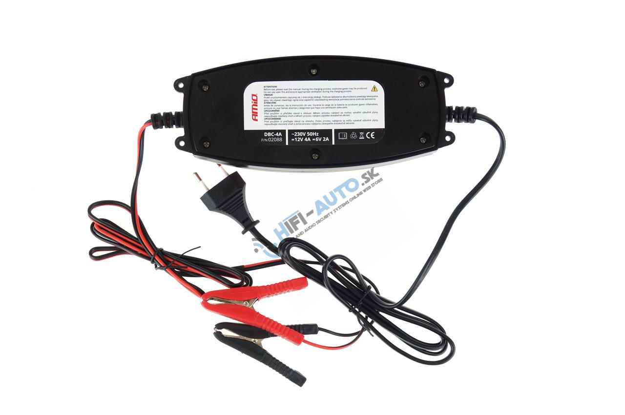 Nabíjačka auto/moto digitálna 6V/12V - 2A/4A