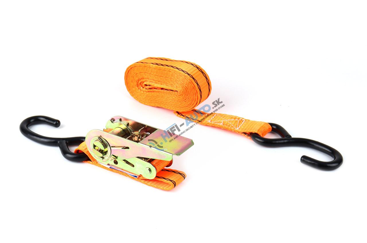 Upínacie pásy s račňou 700kg 25mm 4,5m 4ks BELT-03