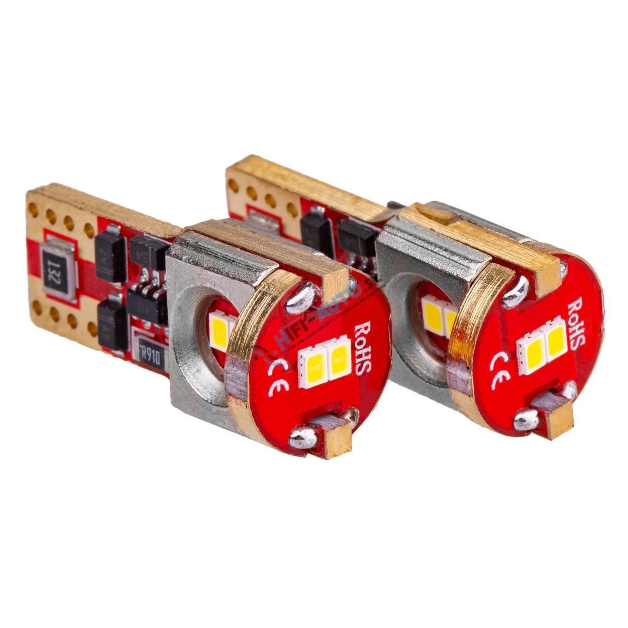 LED žiarovka T10 W5W CANBUS 6SMD 2016 White 12V-24V