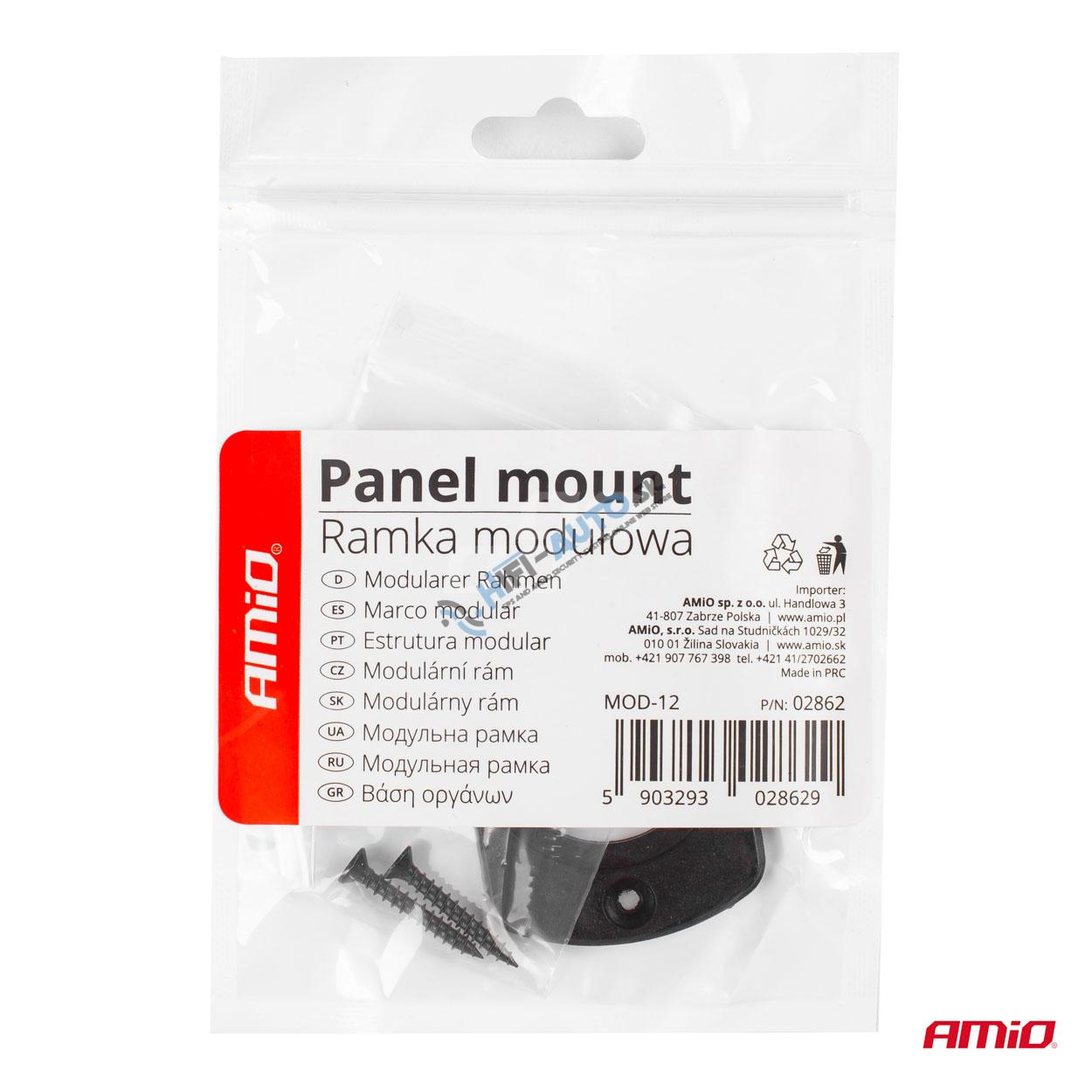 Jednodierový držiak na panel MOD-12