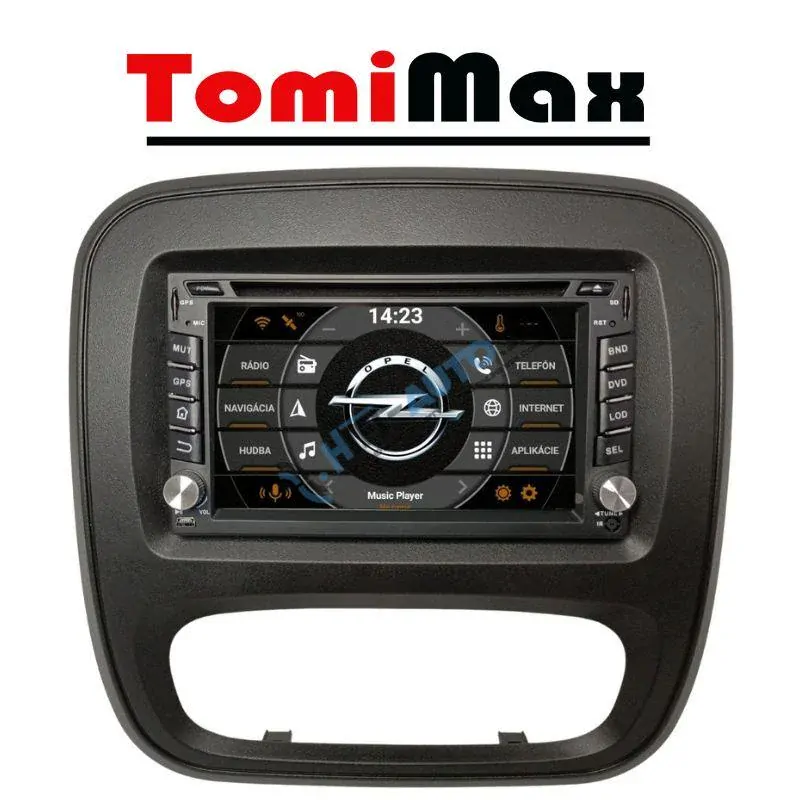 ANDROID 14 Renault Trafic, Opel Vivaro, Fiat Talento autorádio