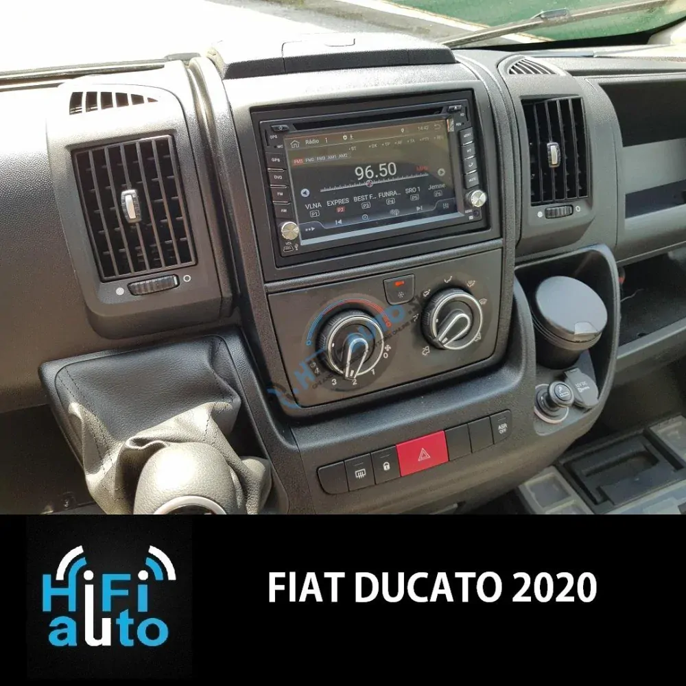 ANDROID 14 Fiat Ducato do 2022 autorádio