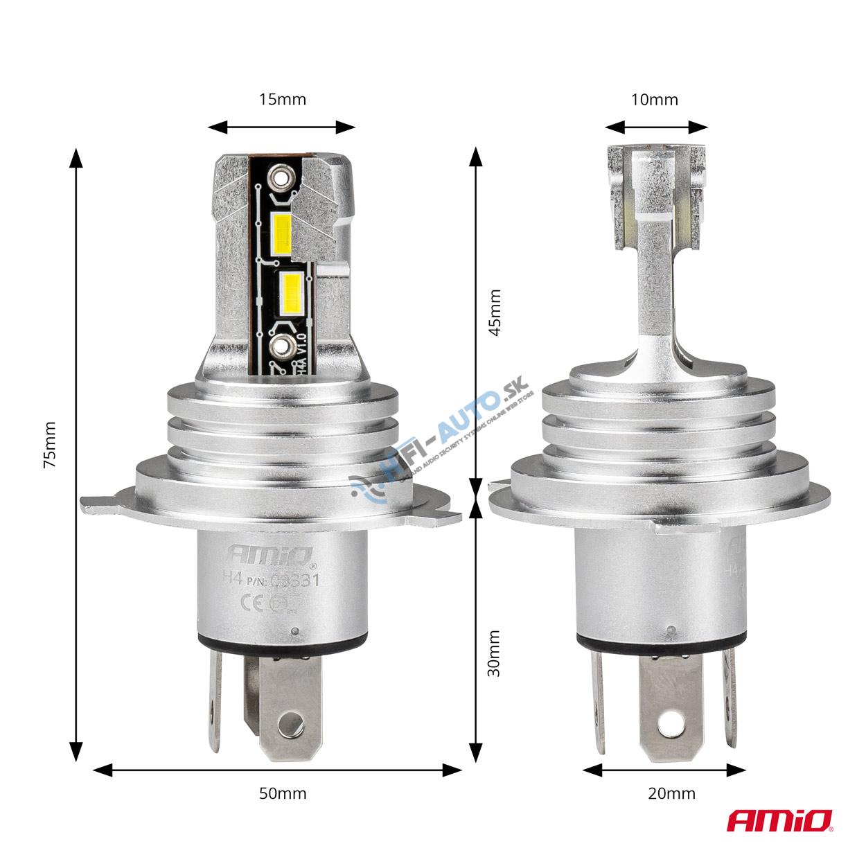 LED prestavbová sada H-mini Series H4