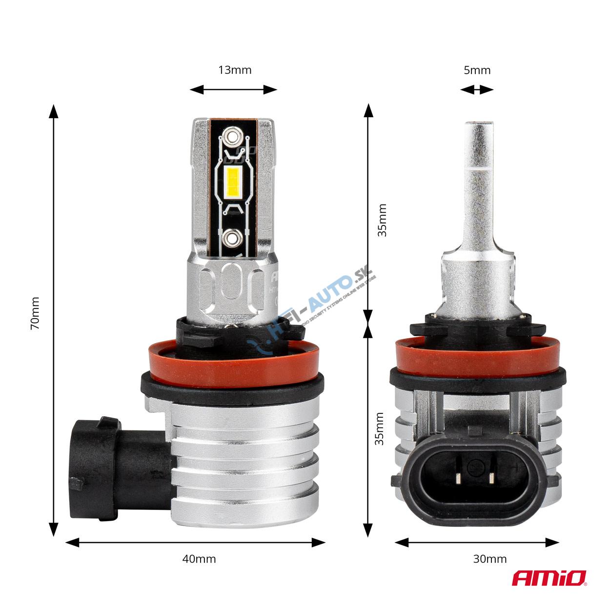 LED prestavbová sada H-mini Series H8/H9/H11