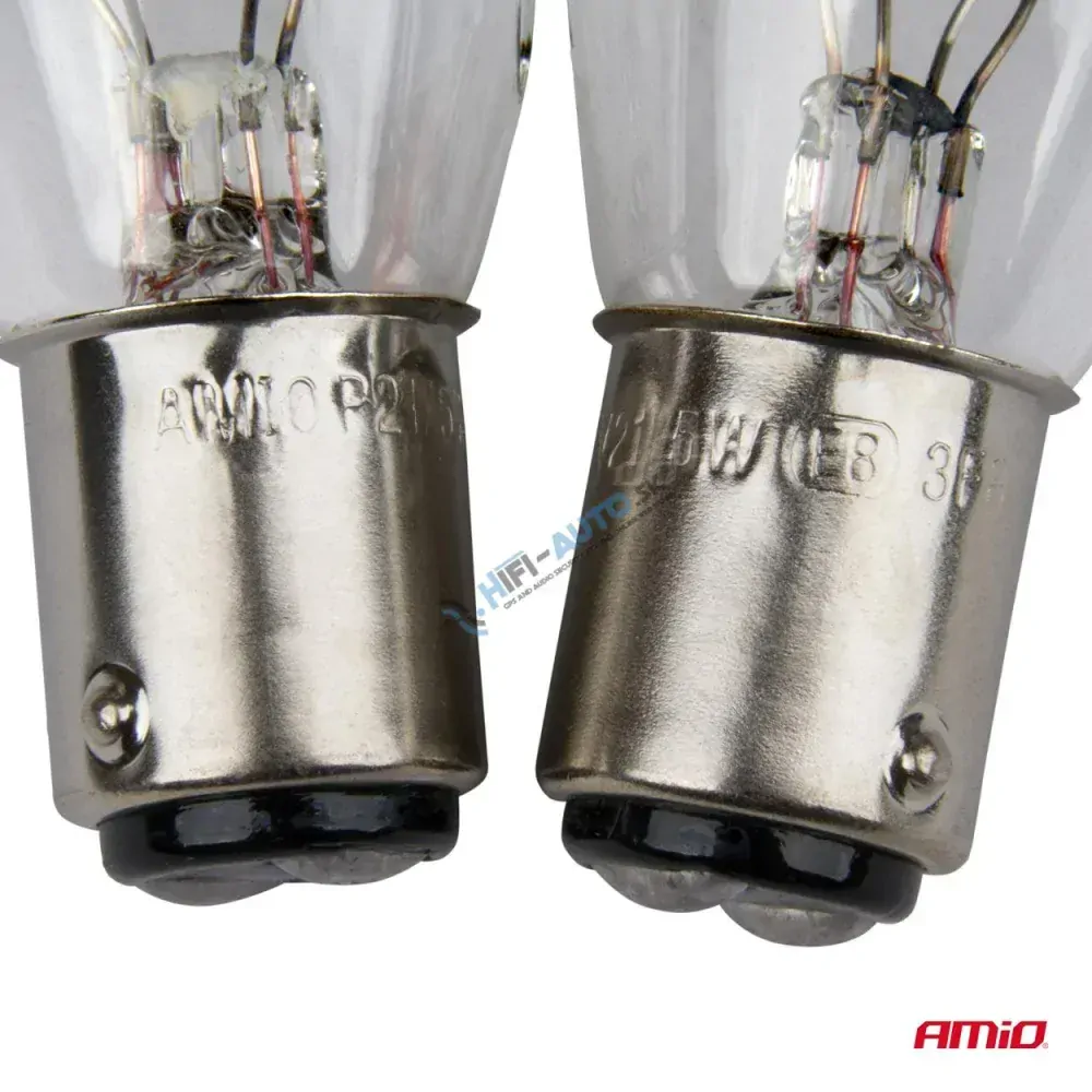 Halogénové žiarovky P21/5W BAY15D 12V 2ks blister