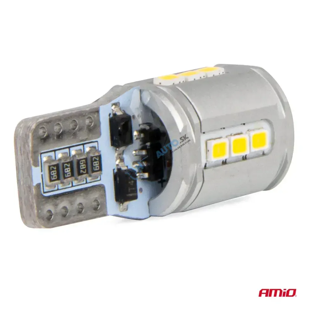 LED žiarovka CANBUS T10e W5W 15x2016 SMD White 12V/24V