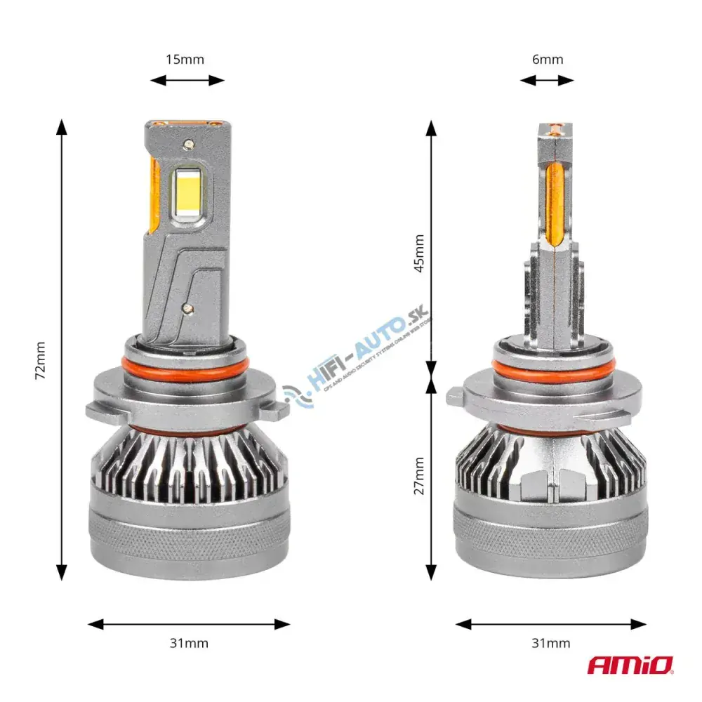 LED prestavbová sada HB3 9005 HP séria Full Canbus