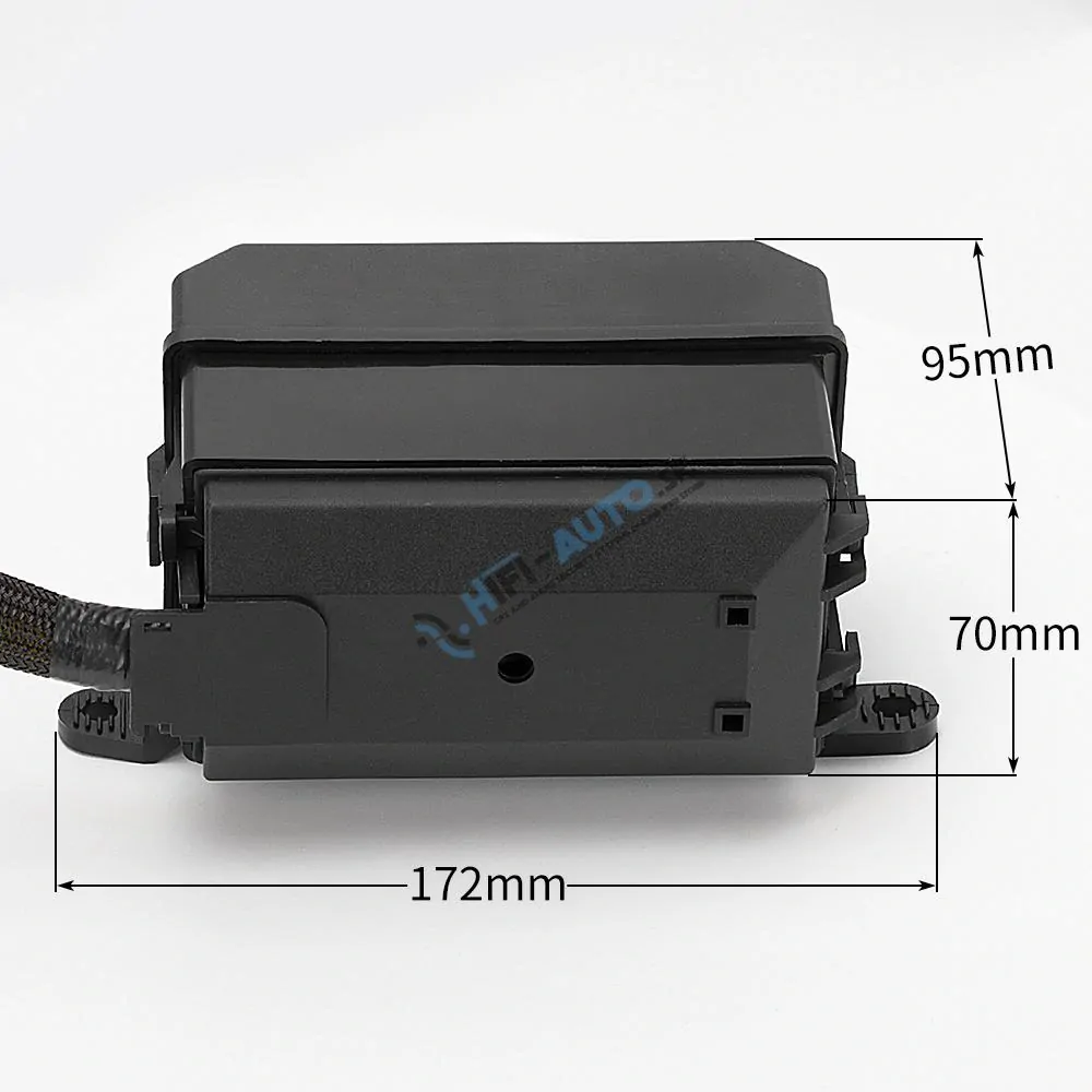 Reléový a poistkový box 6/6, osadený
