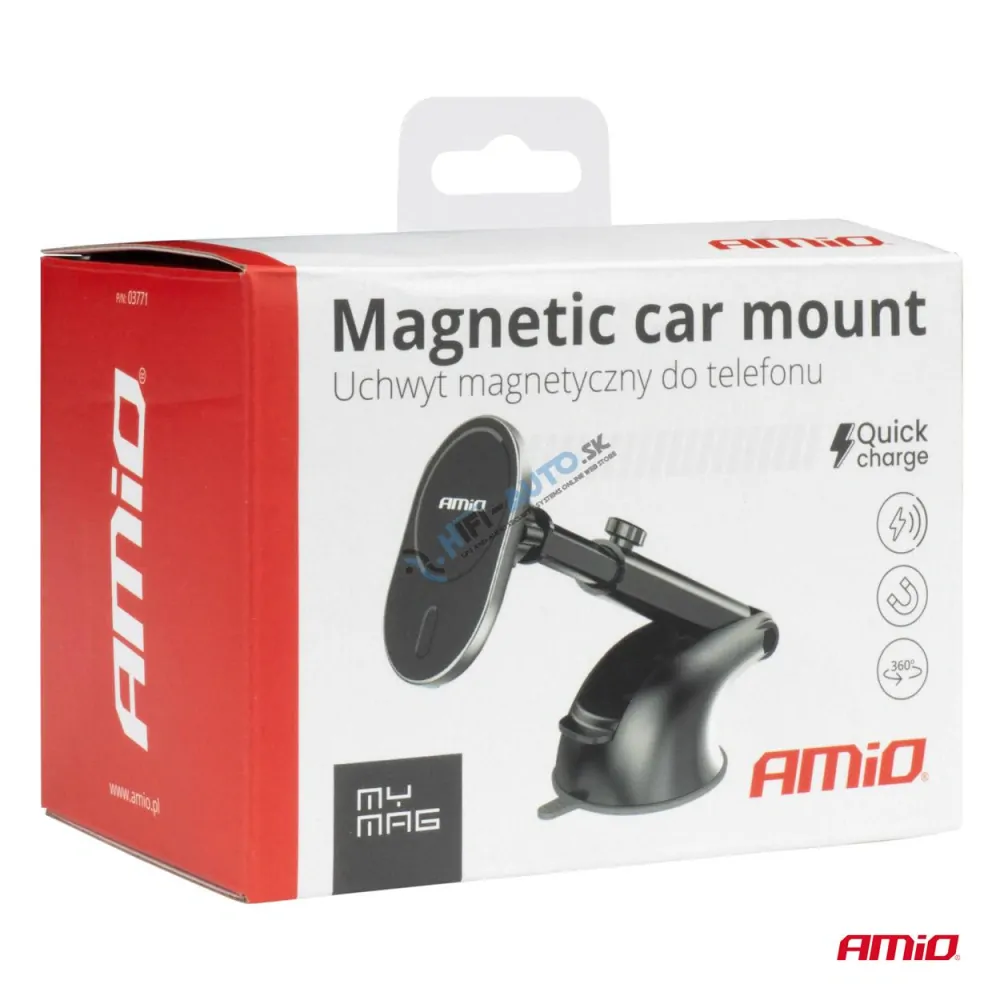 Magnetický držiak telefónu s bezdrôtovým indukčným nabíjaním My Mag 15W