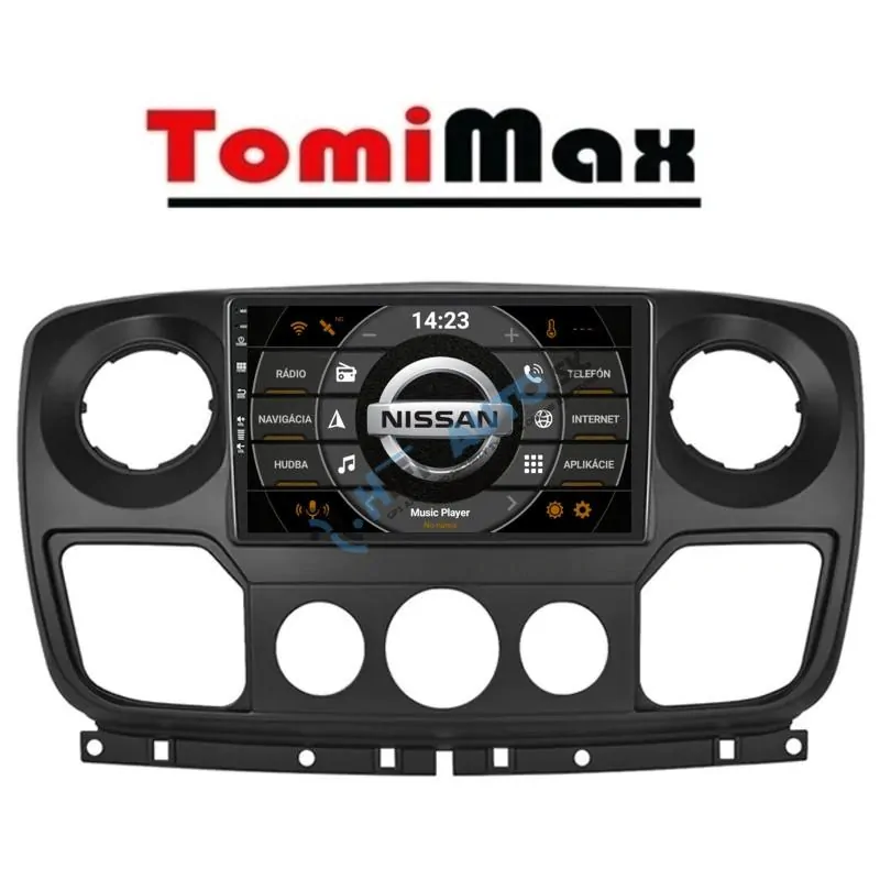 ANDROID 14 Renault Master, Opel Movano, Nissan NV400 2010+ autorádio