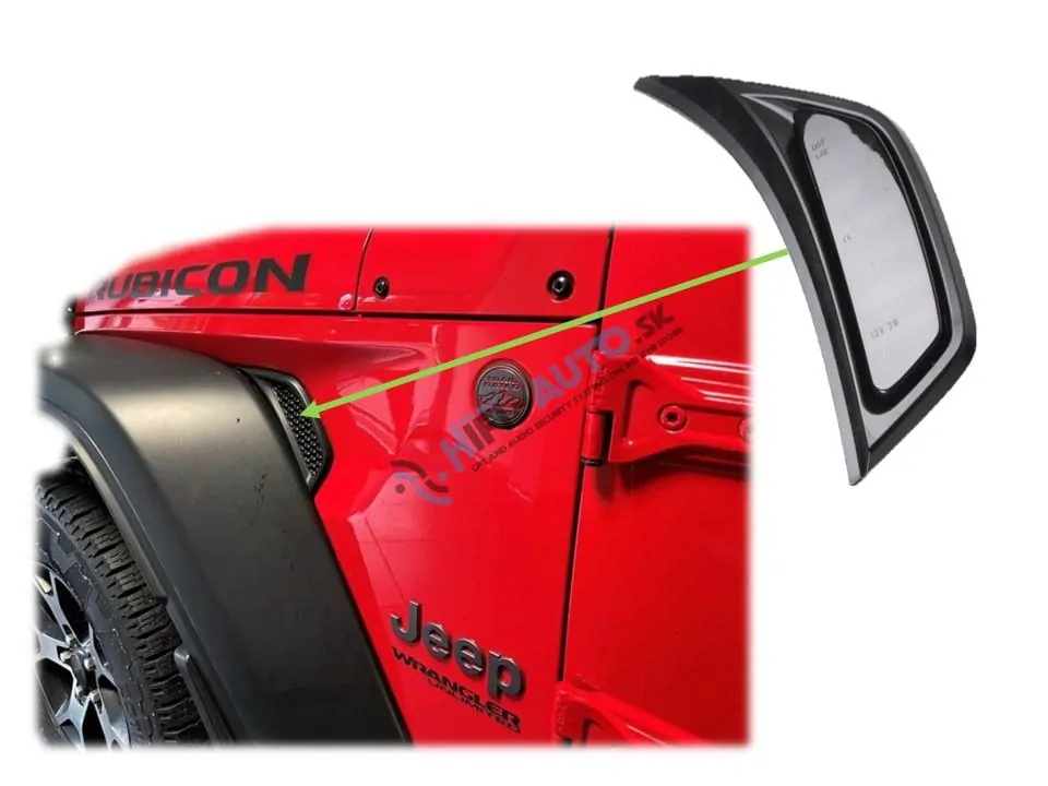 LED dynamické blinkre Jeep Wrangler JL, dymové